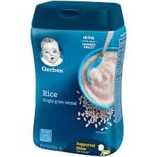 Gerber Oatmeal Cereal Single Grain 8oz
