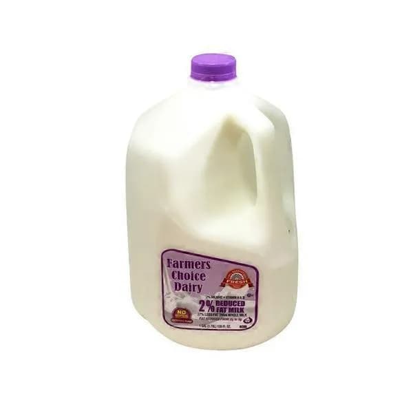Farmers Choice 2% Reduced Fat Milk 3.78l