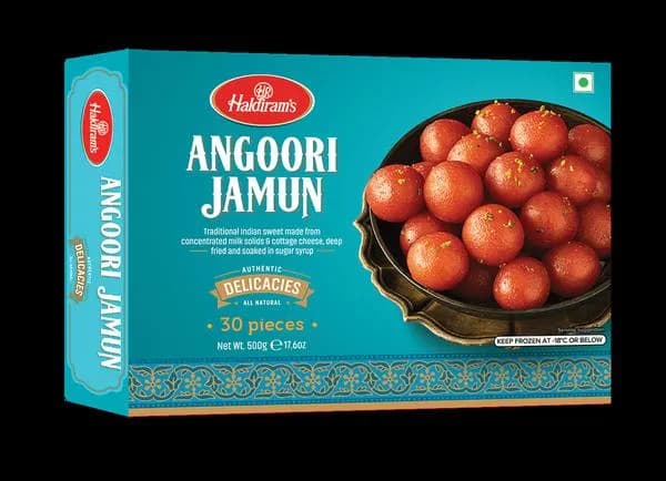 Haldiram Angoori Jamun (500 Gm)